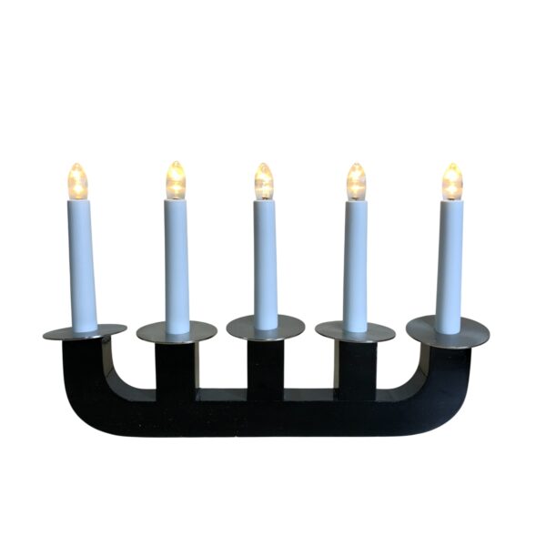 Gnosjö Konstsmide 2537 Ljusstake Svart Adventsljusstake