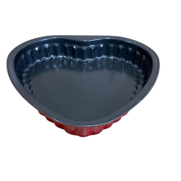 Form Hjärta Röd Bakform 27cm