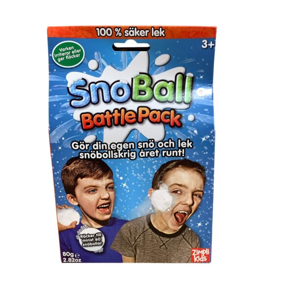 SnoBall Battle Pack Snowball Play Indoor Snöboll
