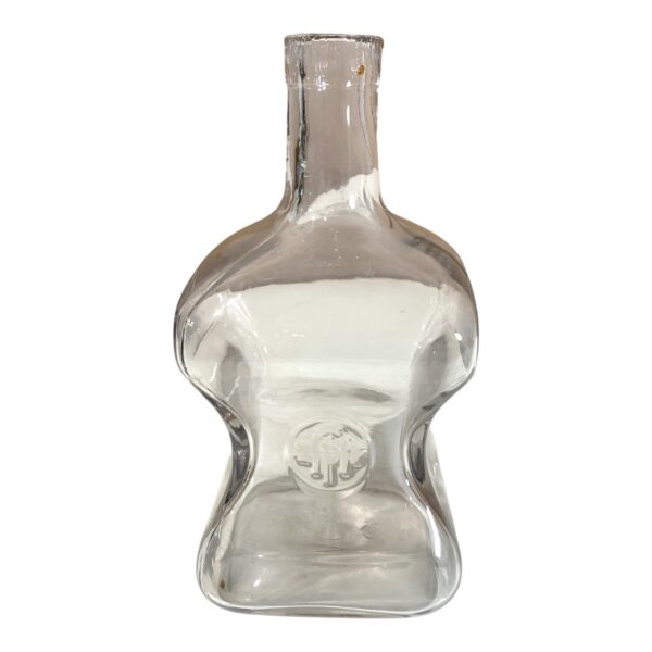 AB P Håkansson Glasflaska Glas Flaska Stämplad Eslöv Vintage Design