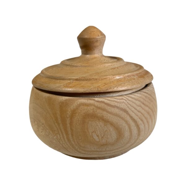 Träask 8cm Ask Trä Signerad JL Vintage