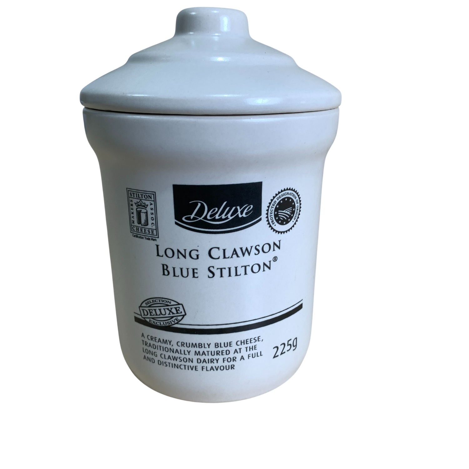 London Design Studio Long Clawson Blue Stilton Lockburk Beige 10cm