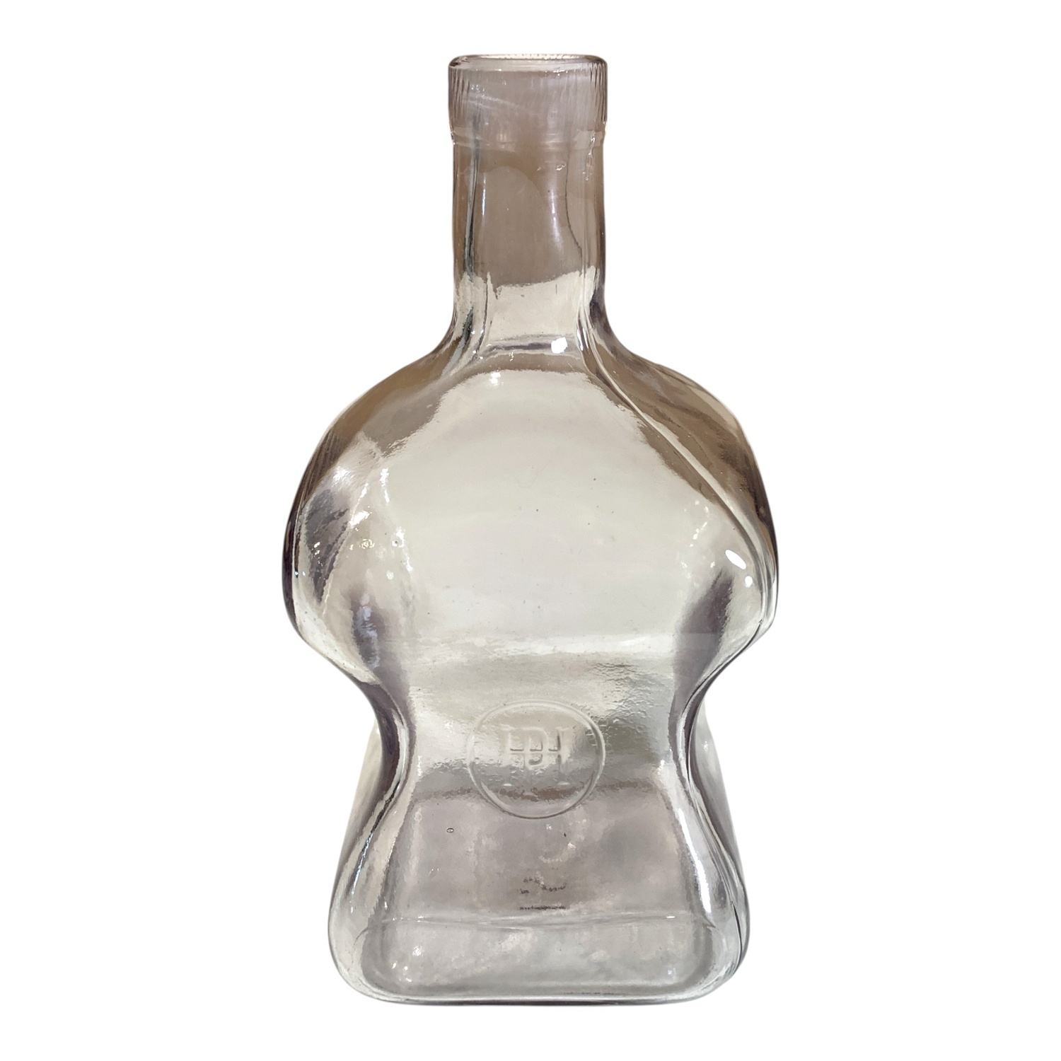 AB P Håkansson Glasflaska Glas Flaska Stämplad Eslöv Vintage Design