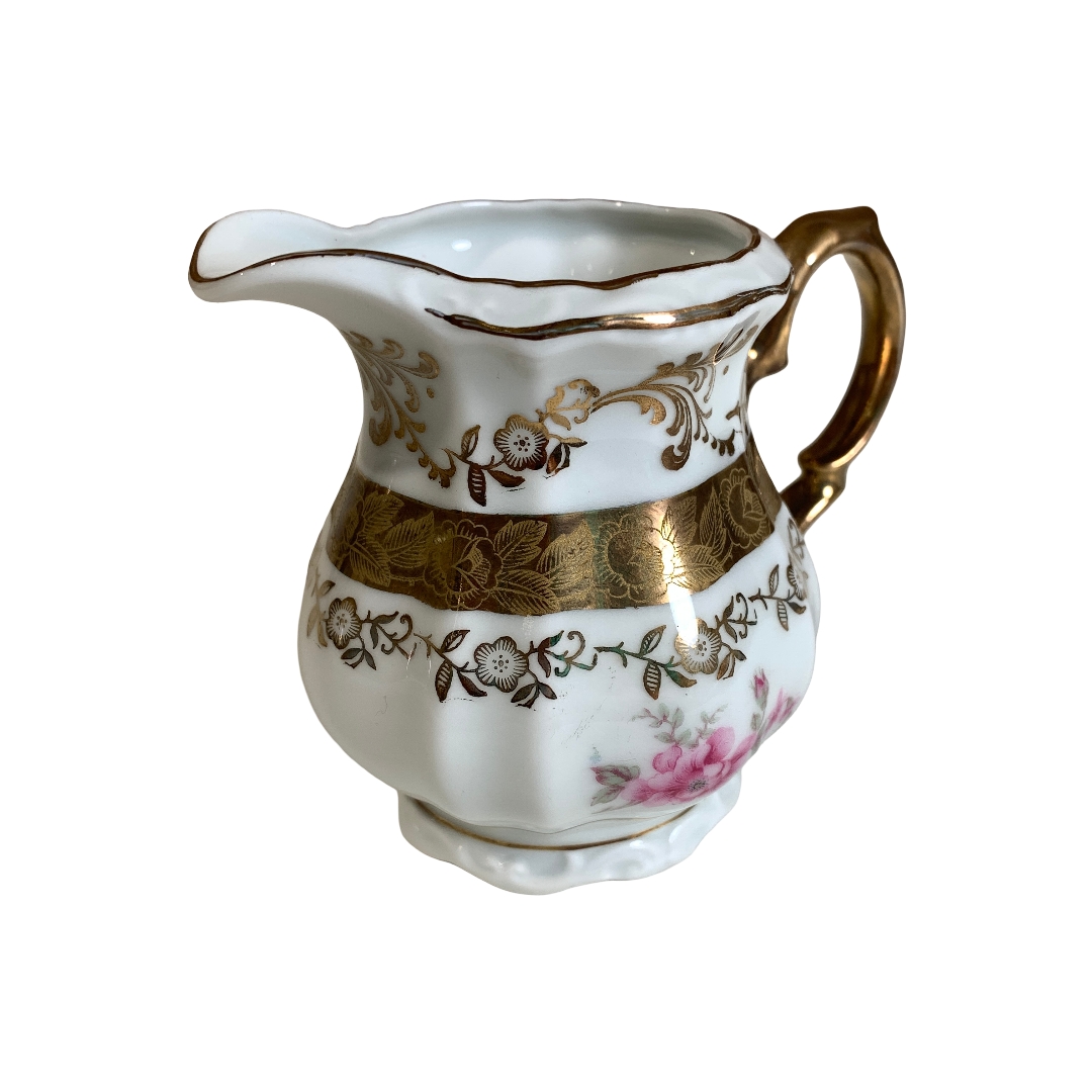 Bavaria Gräddkanna 8cm Bareuther Stämplad 38 Vintage Design