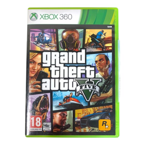 XBOX360 GTA 5 Grand Theft Auto Five Xbox 360