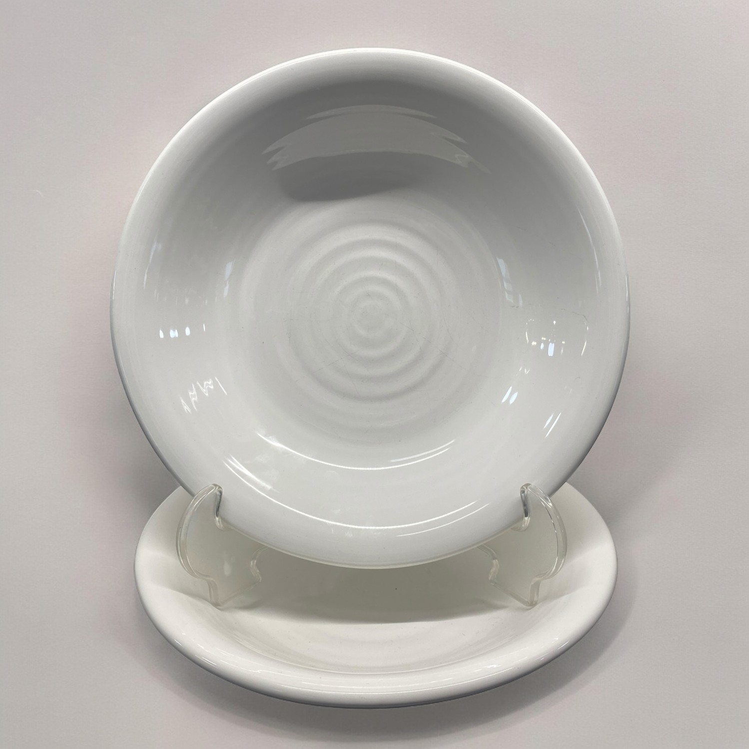 Bruka Design Provence Tallrik 2st Vit Djup Tallrik Pastatallrikar
