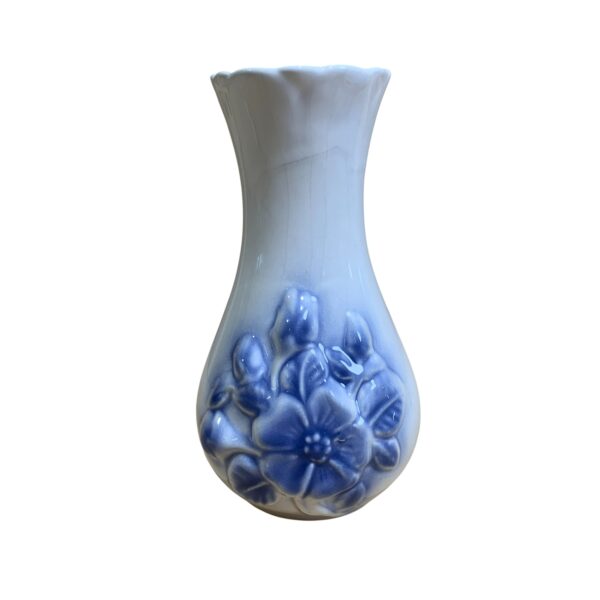 Loucarte Vas Blå Vit 16 cm