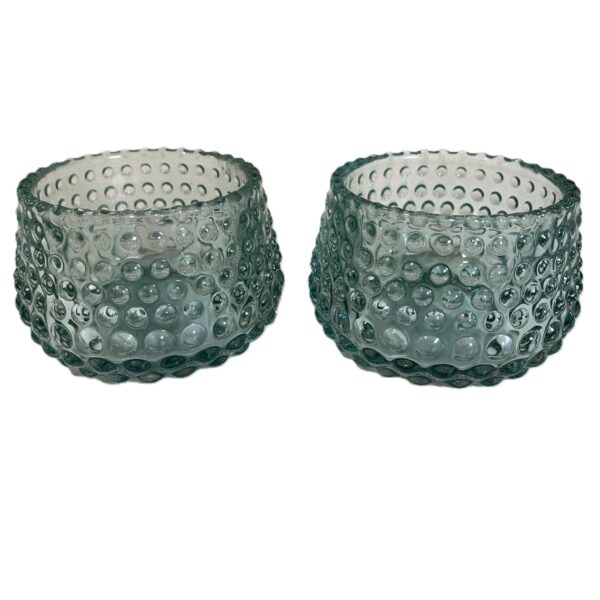 Mio Glas Ljuslykta 2st Blå