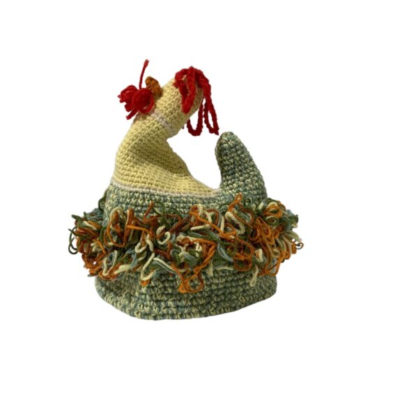 Virkad Ägg Höna fint Hantverk Ägggömma Gömma Ägg lock