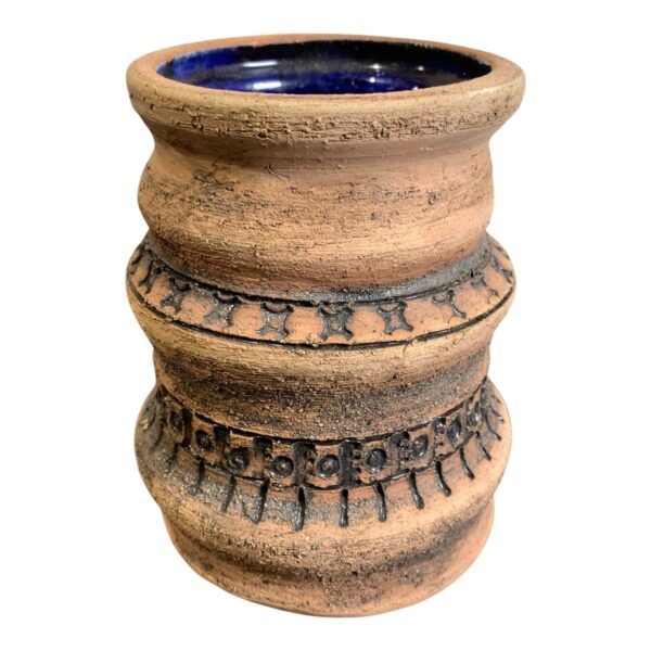 Vas Signerad MJ Vintage Retro Design