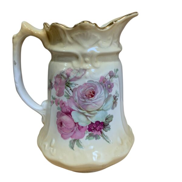 Staffordshire England Old Foley Kanna 19cm Gul Vintage Tillbringare