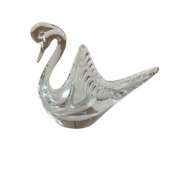 Svan Glasdjur Glas 10cm