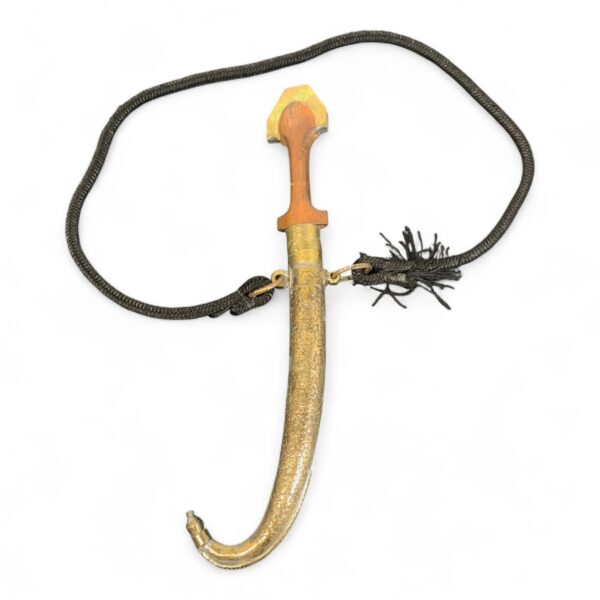 Äldre Dolk Kniv 44cm Dagger Knife Orientaliskt Vintage