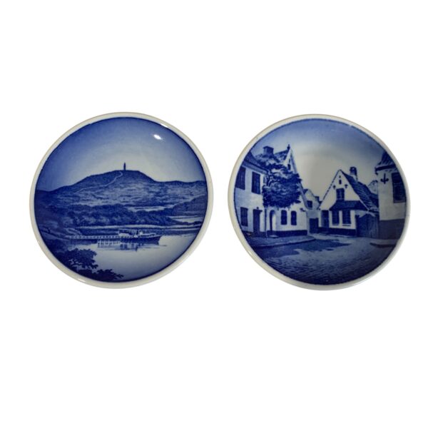 Royal Copenhagen Denmark 2st Miniatyr Tallrik / Askfat 8cm