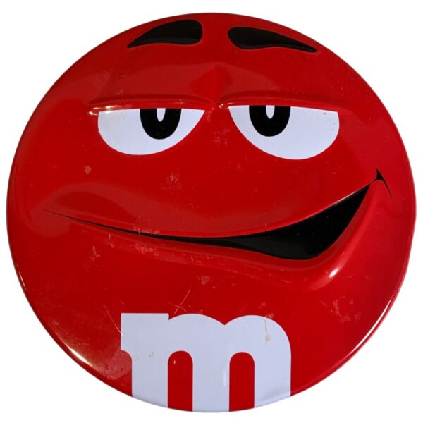 M&M's M&M Plåtburk Röd Godisburk Burk Plåt