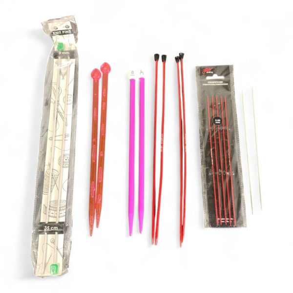 Stickor Sticka Virka Virknål Virknålar Rundsticka Crochet Hook Knitting Needles