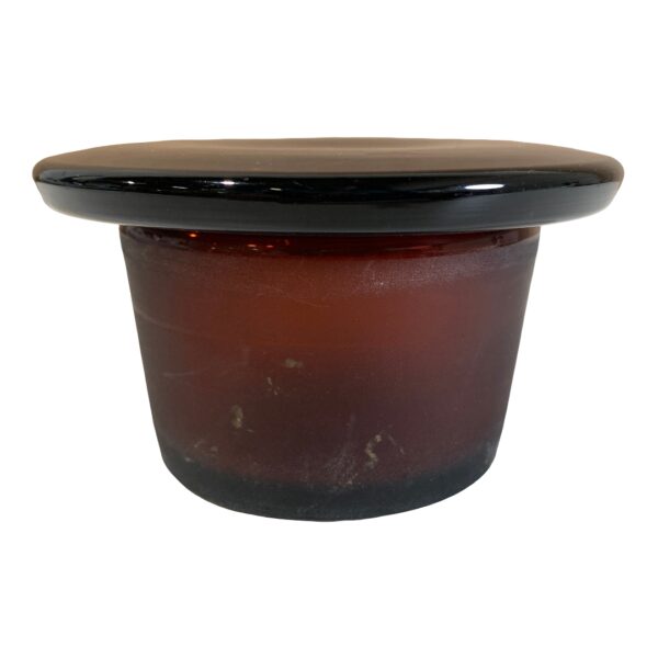 Stor Glaspropp Brun Flaskpropp Propp Glas Retro Vintage Design