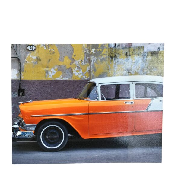 Tavla Bil Orange 50cm