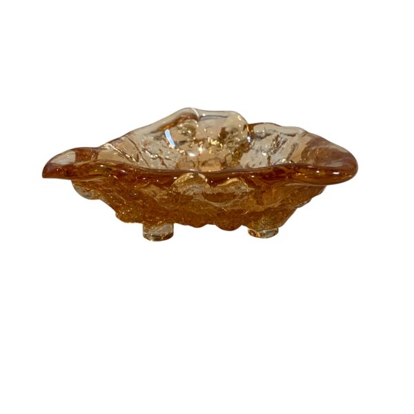 Orange Glasfat 7cm Glas Fat Litet