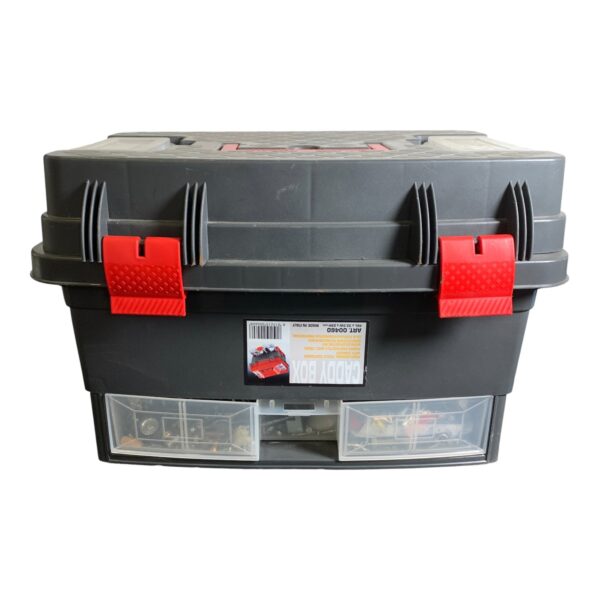 Caddy Box Verktygslåda Plast Låda Verktyg Plugg Skruv Spik Tejp