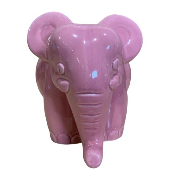 Jie Elefant Rosa Prydnad 19cm Retro