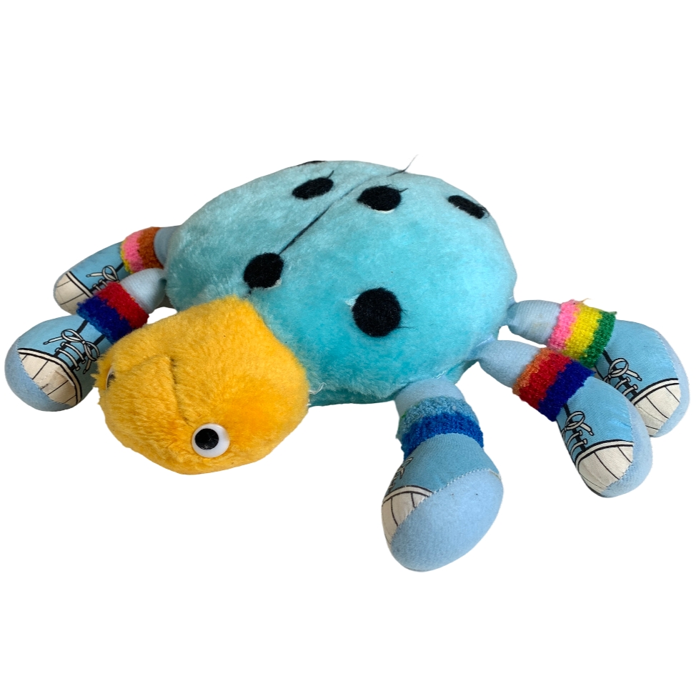 Lots-of-legs Spindel 25 cm Lots-a-Lots-a-Leggggs Toyman Retro Vintage Gosedjur