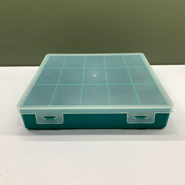 Sortimentslåda Förvaringslåda Plast Grön Transparent Lock Smådelar