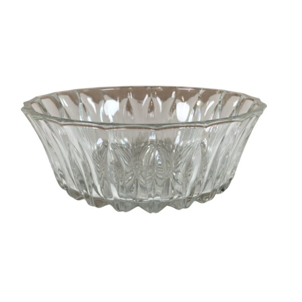 Glasskål 20cm Glas Skål Vintage