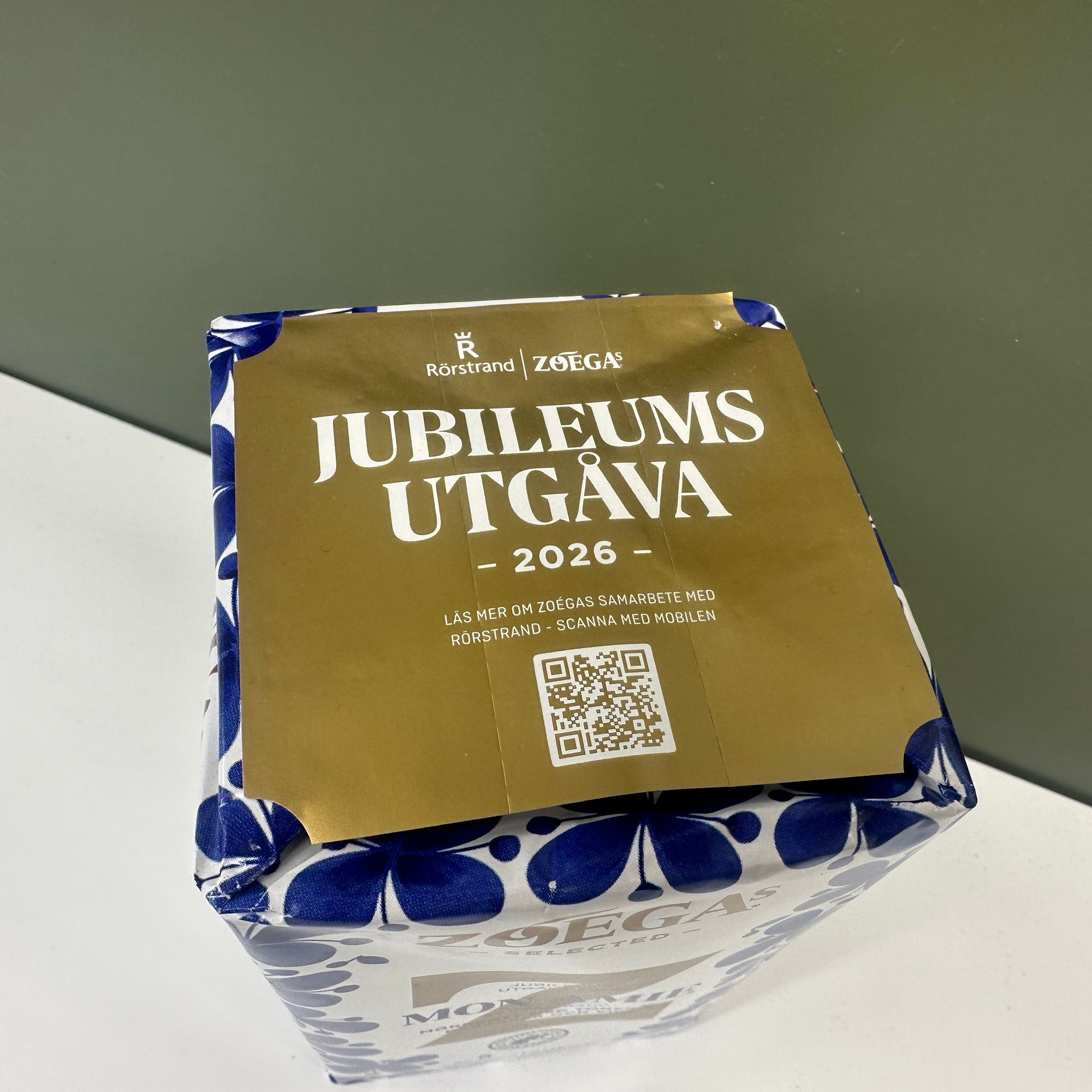 Mon Amie Kaffe Rörstrand Zoégas Jubileumsutgåva 2026 450g Rabarber Viol ...