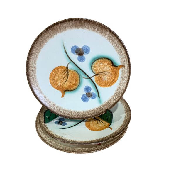 Import 3st Assietter 16cm Retro Tallrikar Vintage