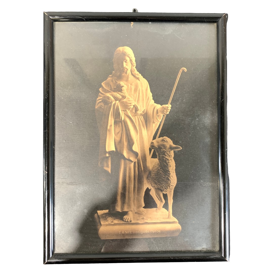 Tavla Jesus Den gode herden Motiv 22x31cm