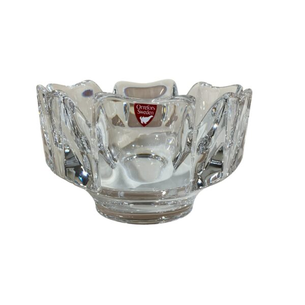 Orrefors Corona Kristallskål 14,5cm Skål Design 1,4kg