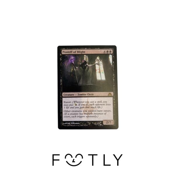 Magic The Gathering Pontiff of Blight Kort Card Dragons Maze