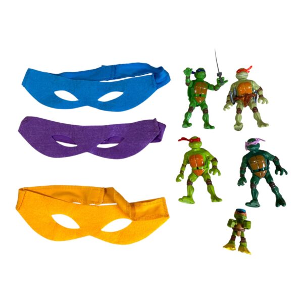 Turtles Teenage Mutant Ninja Turtles Leonardo Donatello Michelangelo Figur Mask