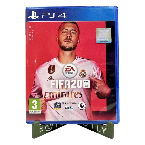 FIFA 20 PS4 Spel EA Sports Fotboll PEGI 3 Svensk Omslag Playstation 4