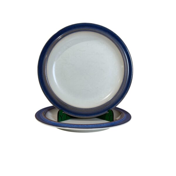 Goebel Country Auvergne Assiett 2st Blå/Vit Bavaria Germany