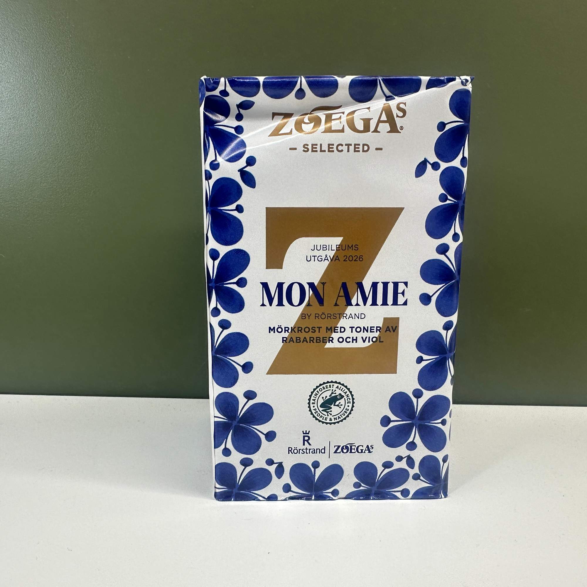 Mon Amie Kaffe Rörstrand Zoégas Jubileumsutgåva 2026 450g Rabarber Viol ...