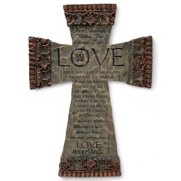 Bordskors Kors Love Never Fails