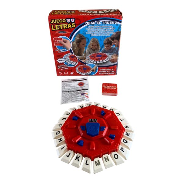 Juego de Letras Basta Spansk Ordspel Sällskapsspel Familjespel