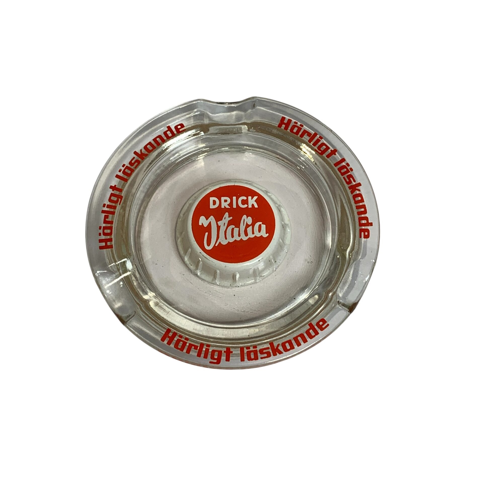 Drick Italia Askfat Glas 12,5cm