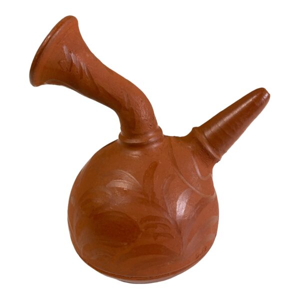 Terrakotta Vattekanna Kanna 15cm Vintage Design