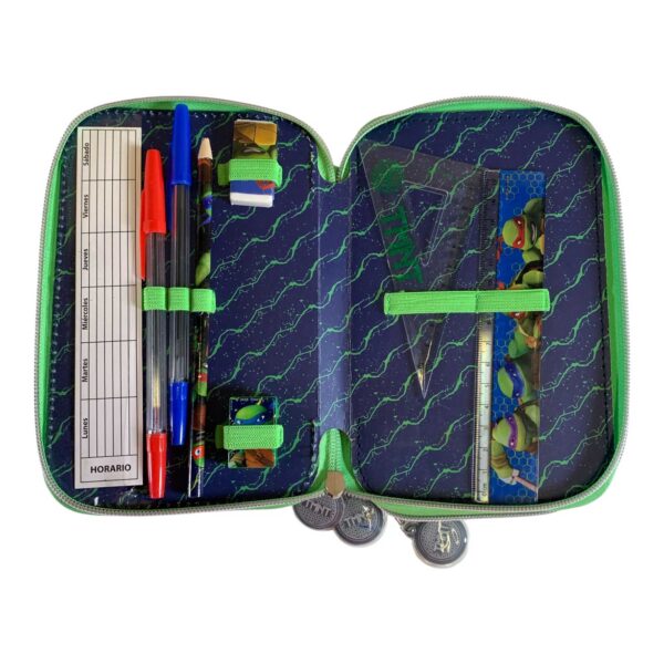 Teenage Mutant Ninja Turtles Pennfodral Pennskrin Färgpennor Tuschpennor