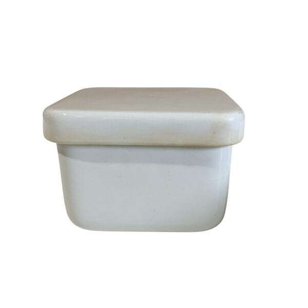 Rörstrand Burk Vit Retro Ask Lock