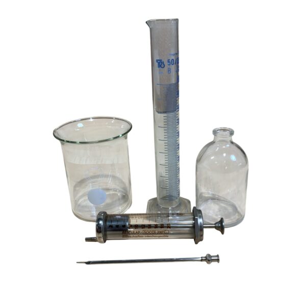 Laboratorieutrustning Inklusive bägare Graderad Cylinder