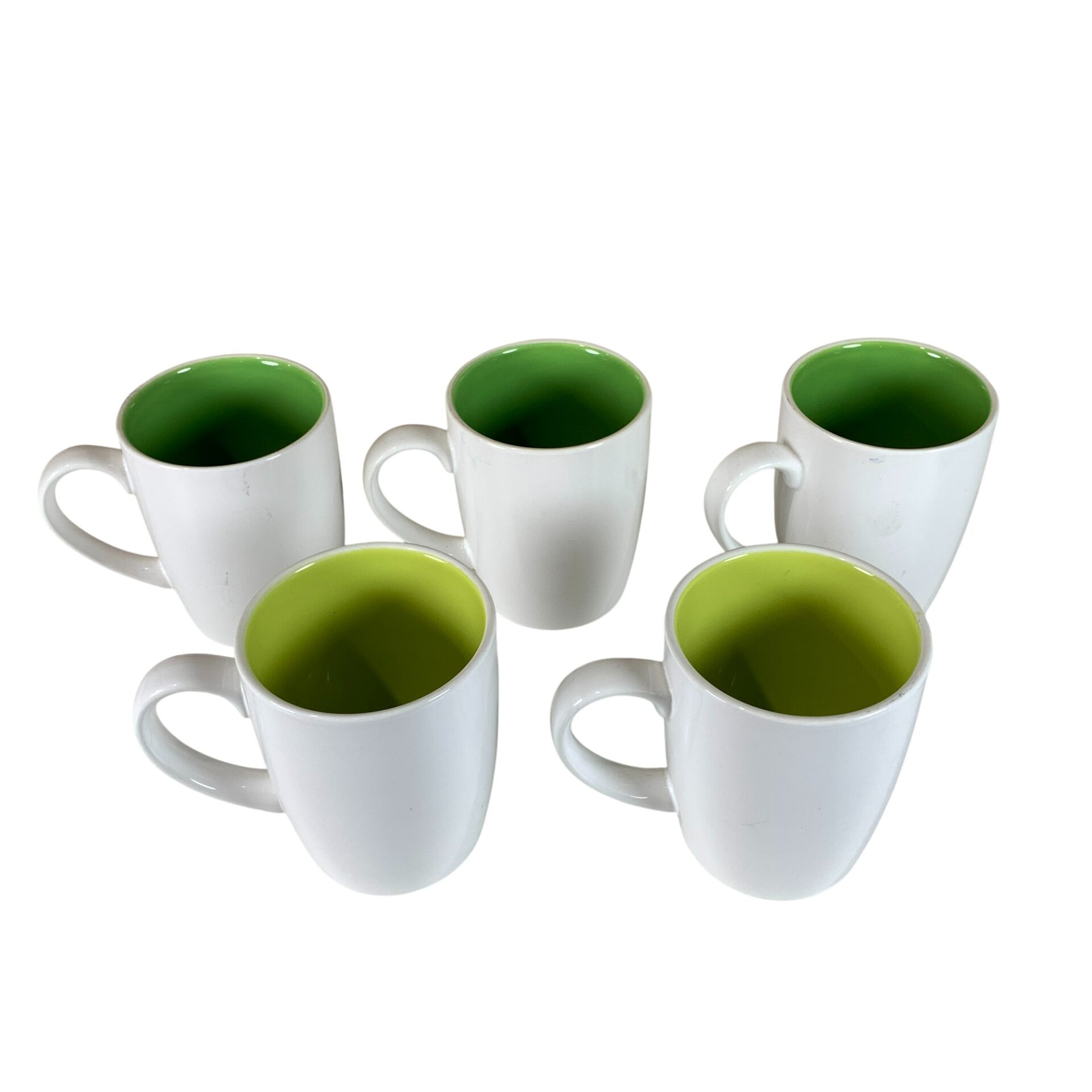 Muggar Grön 5st 10cm Koppar