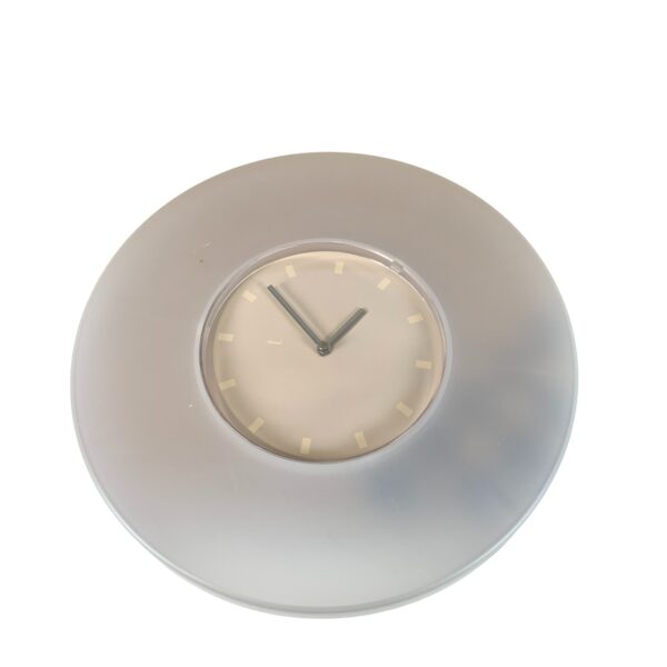 Clock Palett Klocka Vit Plast 35cm