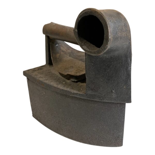 Antik Strykjärn Koljärn Gjutjärn