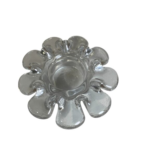 Kosta Boda Krinolin Göran Wärff Ljushållare 12cm Retro Glas