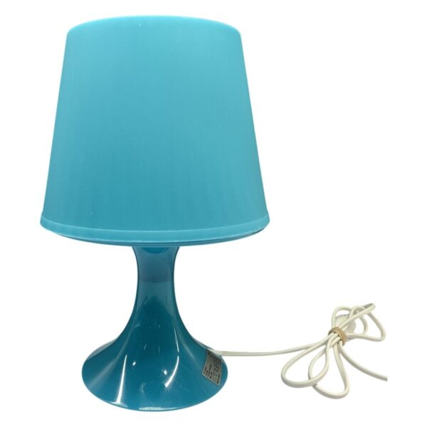 IKEA B0201 Lampan Bordslampa Turkos Plast Modern Design 40W
