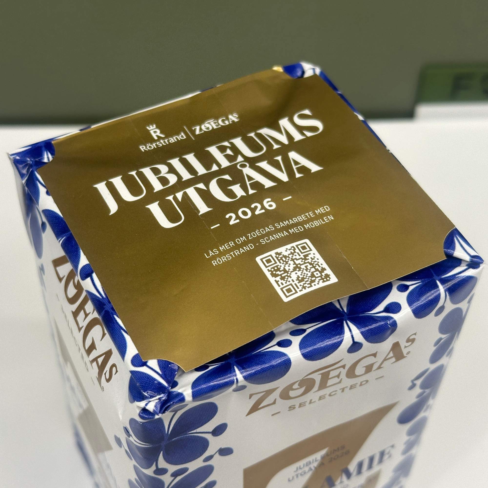 Zoégas Mon Amie Jubileumsutgåva 2026 Kaffe Mörkrost Rabarber Viol 450g ...